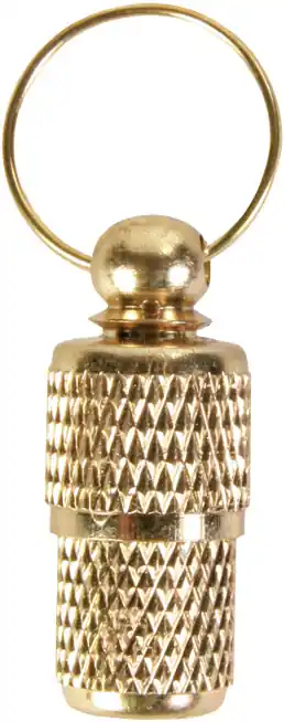 Neu TRIXIE Adressanhänger gold